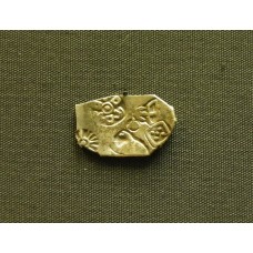 Punch-marked coin with solar symbols